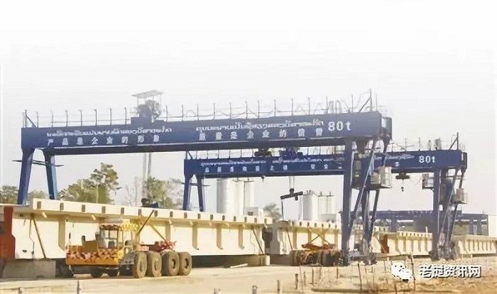 中老鐵路萬象制梁場遠(yuǎn)景。本報記者 孫廣勇攝